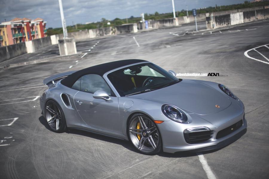 Porsche 911 Turbo S on ADV.1 Wheels (ADV05 M.V2 CS) '2015